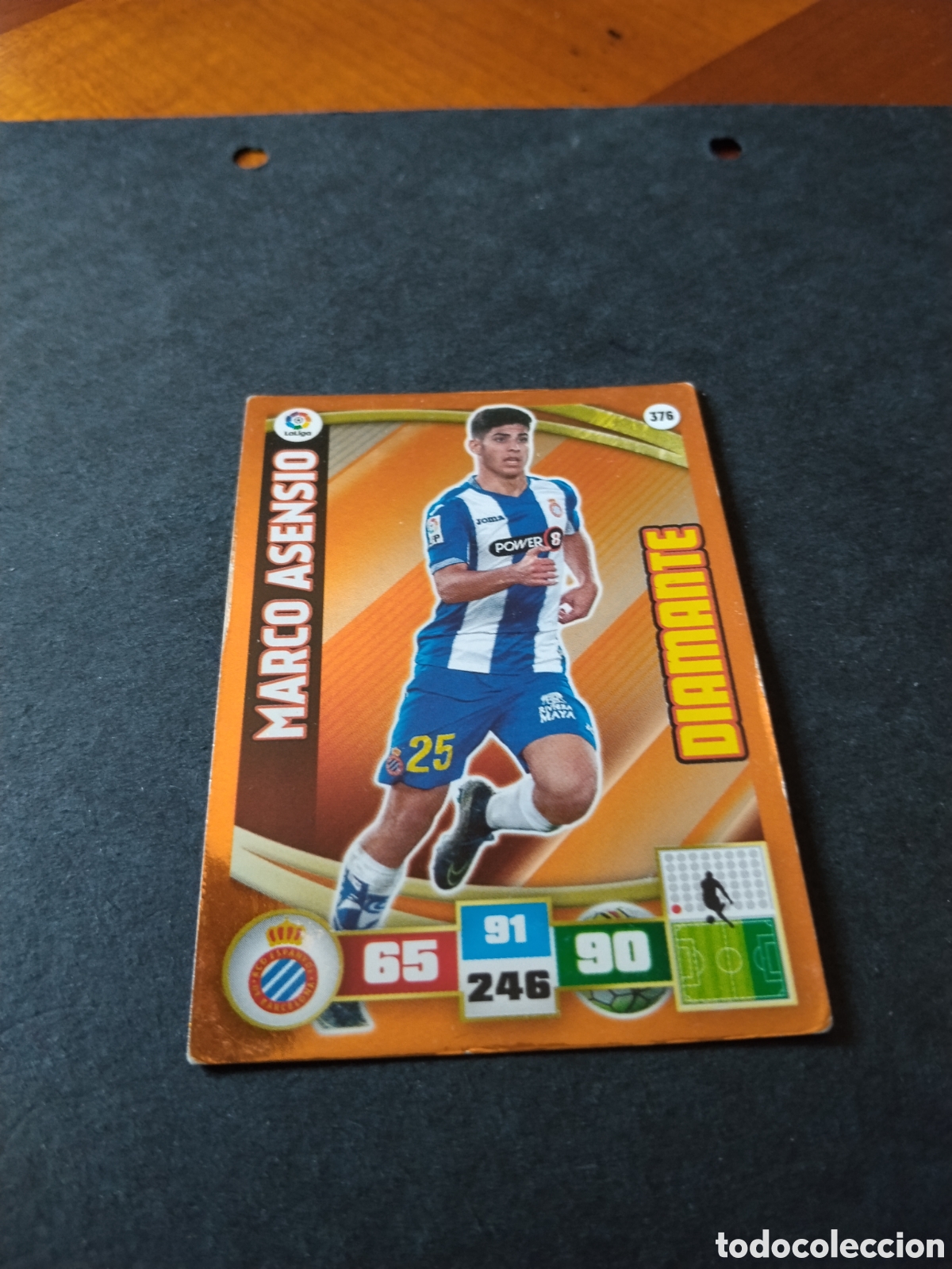 Cromos de f&uacute;tbol: Cromo F&uacute;tbol Adrenalyn 2015-2016 , Marco Asensio