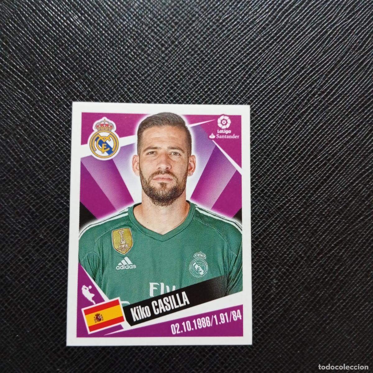 Cromos de f&uacute;tbol: 93 KIKO CASILLA REAL MADRID PANINI 2017 2018 CROMO FUTBOL 17 18 - SIN PEGAR - A75 PG102