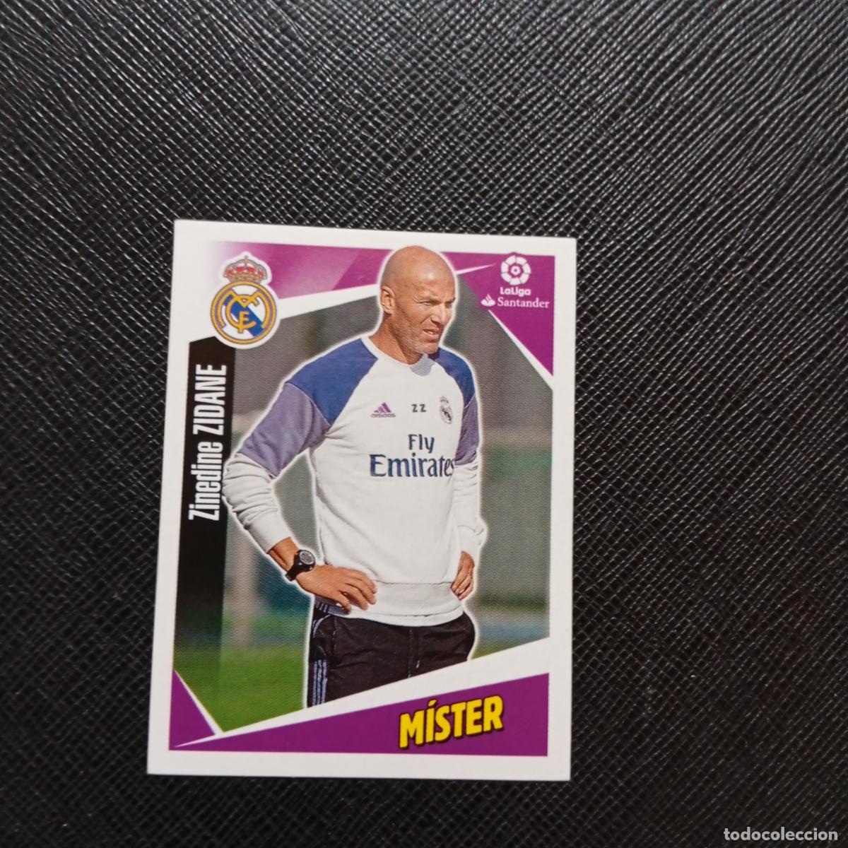 Cromos de f&uacute;tbol: 97 ZIDANE REAL MADRID PANINI 2017 2018 CROMO FUTBOL 17 18 - SIN PEGAR - A75 PG102