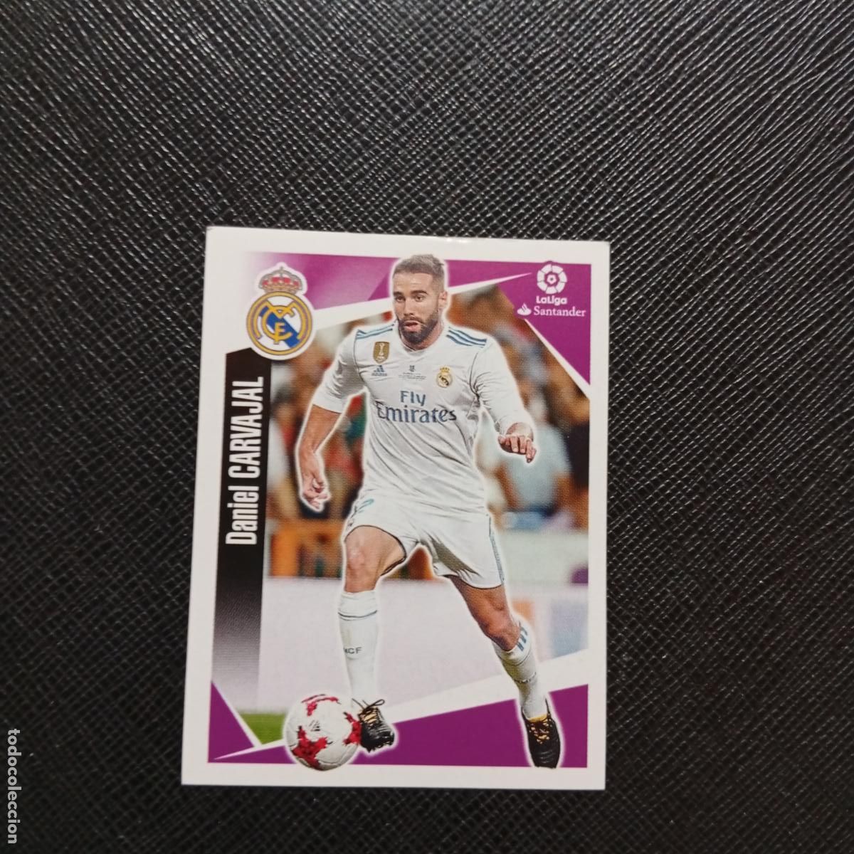Cromos de f&uacute;tbol: 99 CARVAJAL REAL MADRID PANINI 2017 2018 CROMO FUTBOL 17 18 - SIN PEGAR - A75 PG102