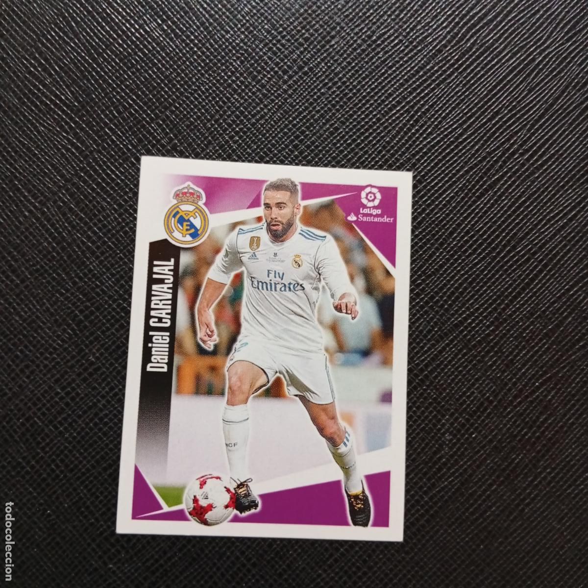 Cromos de f&uacute;tbol: 99 CARVAJAL REAL MADRID PANINI 2017 2018 CROMO FUTBOL 17 18 - SIN PEGAR - A75 PG120