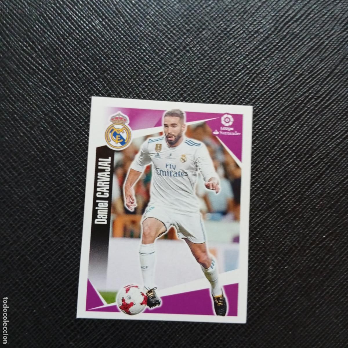 Cromos de f&uacute;tbol: 99 CARVAJAL REAL MADRID PANINI 2017 2018 CROMO FUTBOL 17 18 - SIN PEGAR - A75 PG120