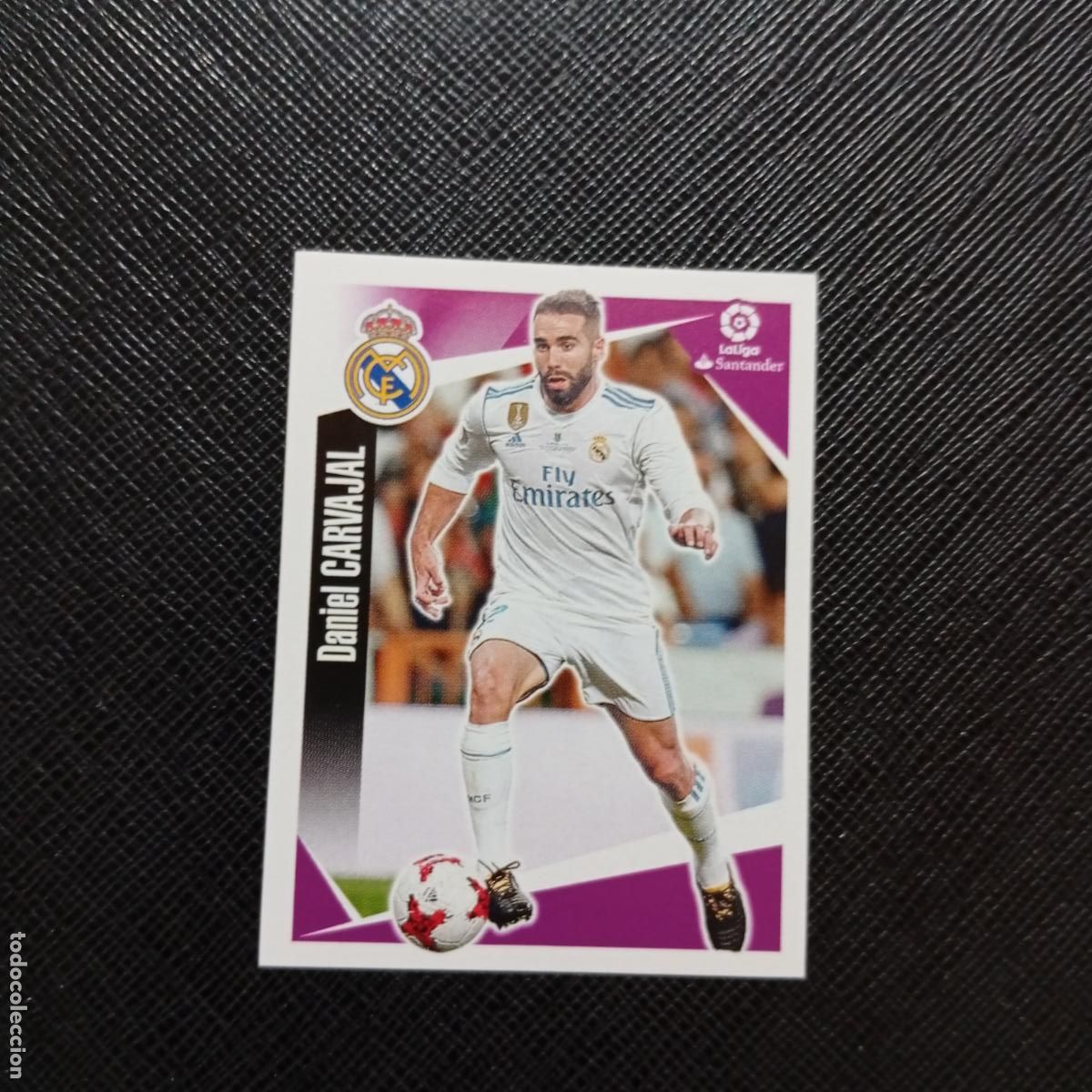 Cromos de f&uacute;tbol: 99 CARVAJAL REAL MADRID PANINI 2017 2018 CROMO FUTBOL 17 18 - SIN PEGAR - A75 PG120