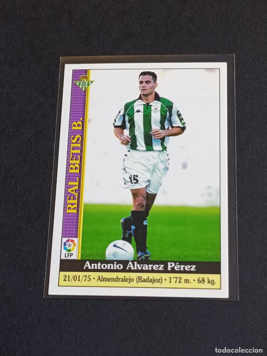 Fu&szlig;ball-Sticker: ITO #192 REAL BETIS - MUNDICROMO LAS FICHAS DE LA LIGA 1999 2000 - MC 99 00 CROMO FUTBOL