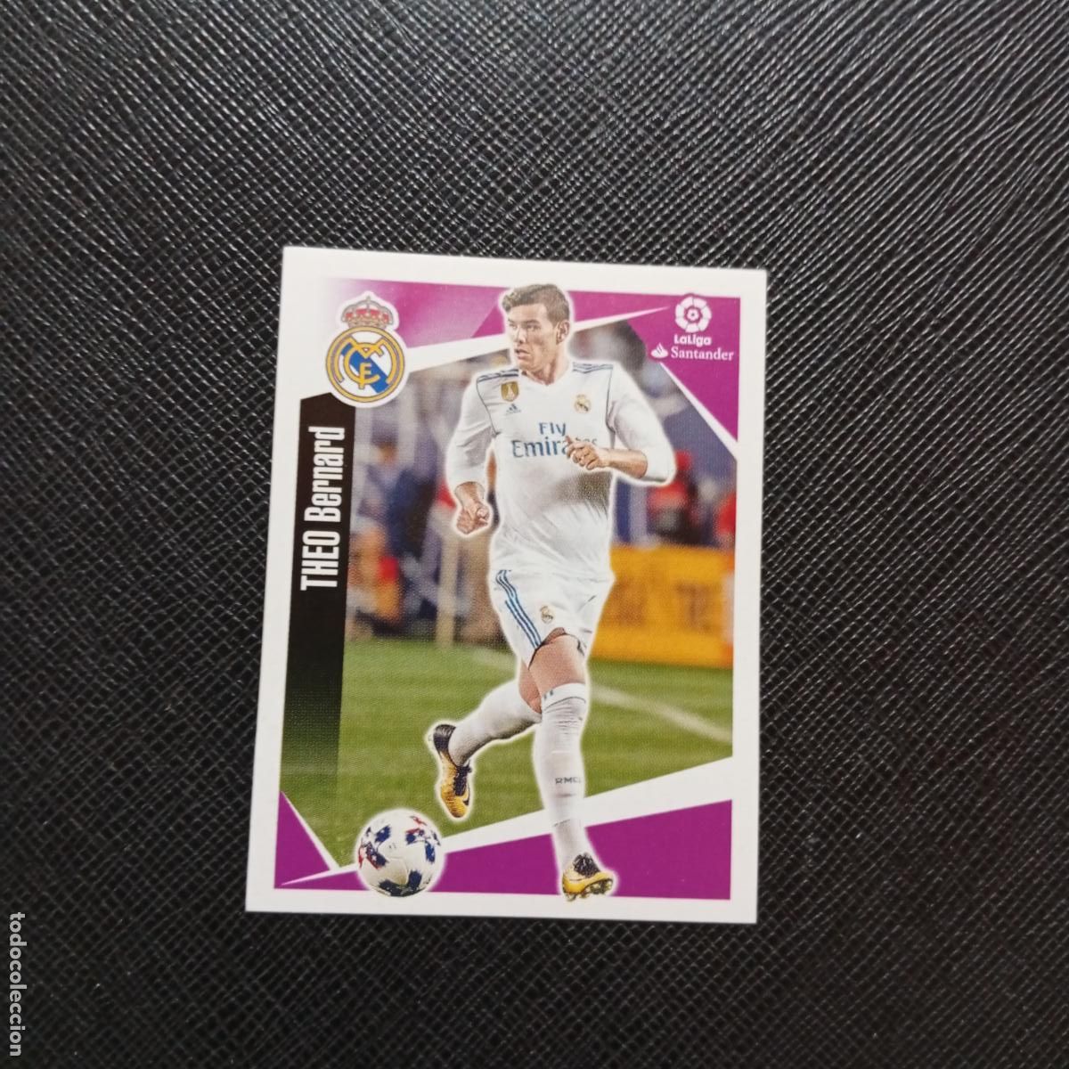 Cromos de f&uacute;tbol: 103 THEO REAL MADRID PANINI 2017 2018 CROMO FUTBOL 17 18 - SIN PEGAR - A75 PG129