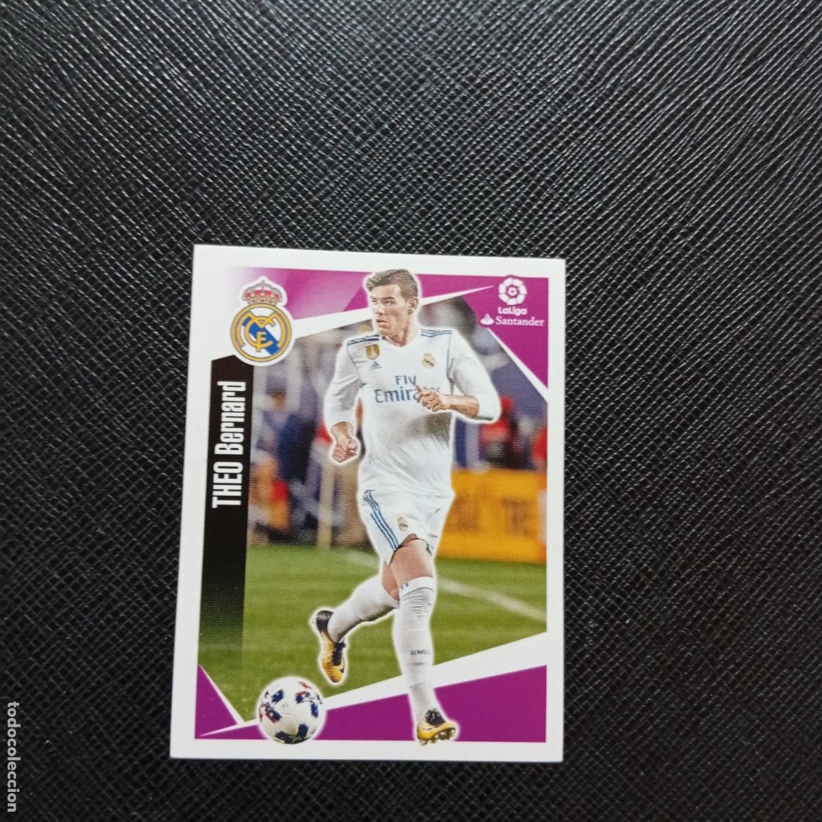 Cromos de f&uacute;tbol: 103 THEO REAL MADRID PANINI 2017 2018 CROMO FUTBOL 17 18 - SIN PEGAR - A75 PG138