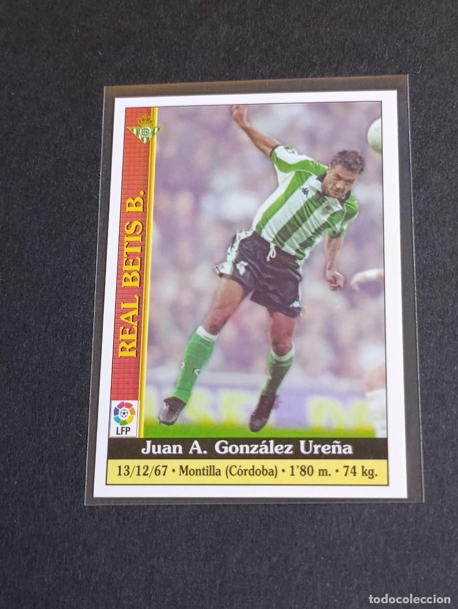 Cromos de f&uacute;tbol: URE&Ntilde;A ALTA #194 REAL BETIS - MUNDICROMO LAS FICHAS DE LA LIGA 1999 2000 - MC 99 00 CROMO FUTBOL