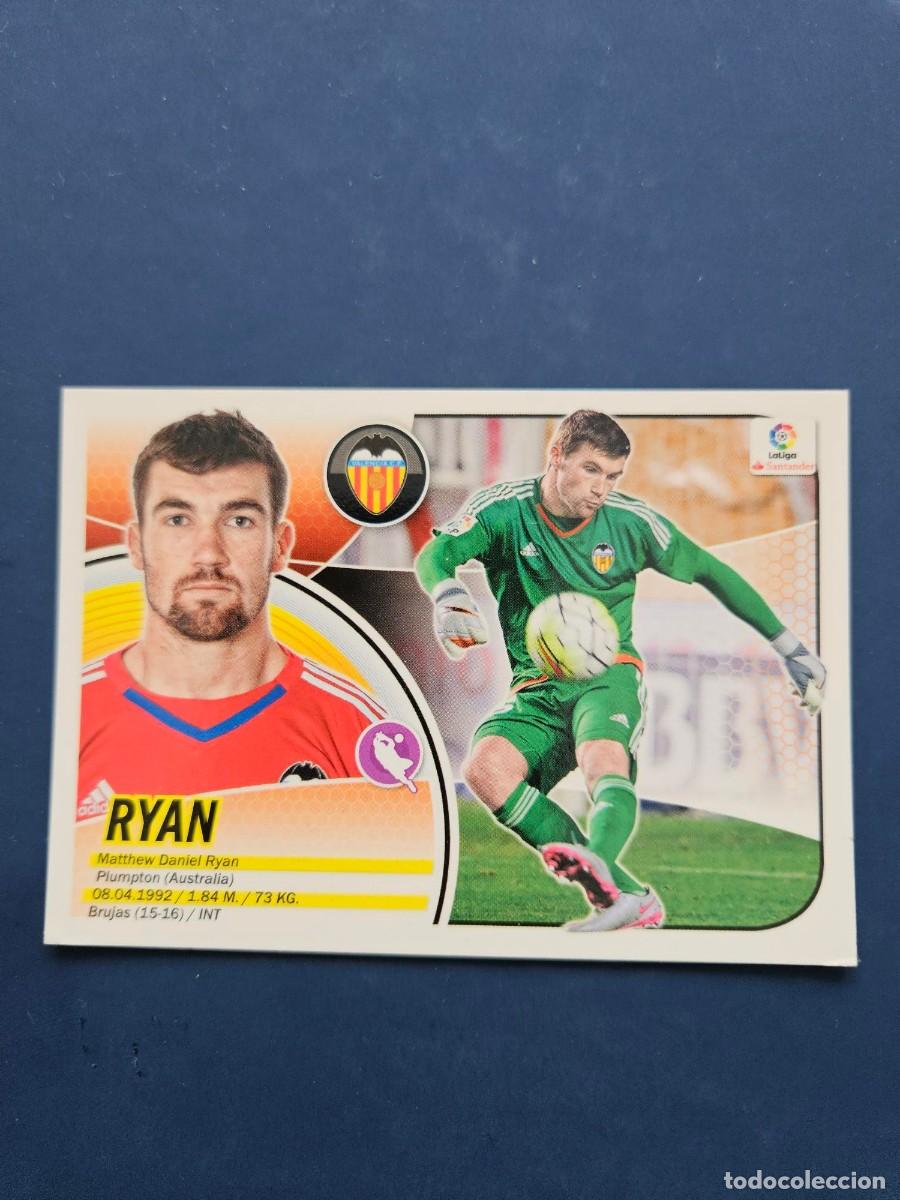 Cromos de f&uacute;tbol: N&ordm; 1 RYAN VALENCIA LOGO NUEVO LIGA ESTE 16 17 2016 2017 SIN PEGAR NUNCA PEGADO