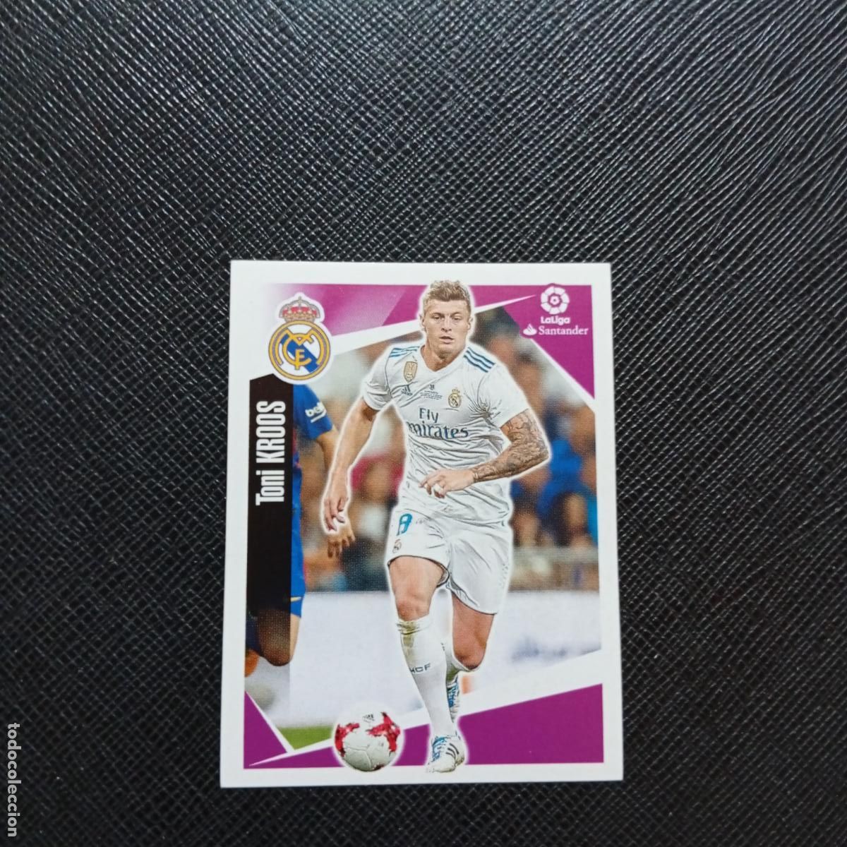 Cromos de f&uacute;tbol: 105 KROOS REAL MADRID PANINI 2017 2018 CROMO FUTBOL 17 18 - SIN PEGAR - A75 PG138
