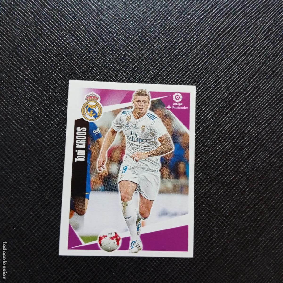 Cromos de f&uacute;tbol: 105 KROOS REAL MADRID PANINI 2017 2018 CROMO FUTBOL 17 18 - SIN PEGAR - A75 PG138 B