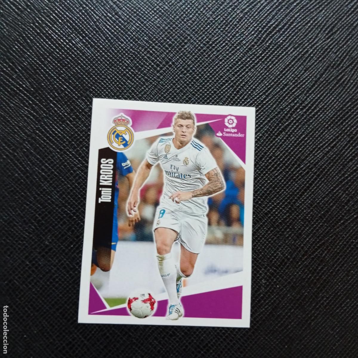 Cromos de f&uacute;tbol: 105 KROOS REAL MADRID PANINI 2017 2018 CROMO FUTBOL 17 18 - SIN PEGAR - A75 PG147 B