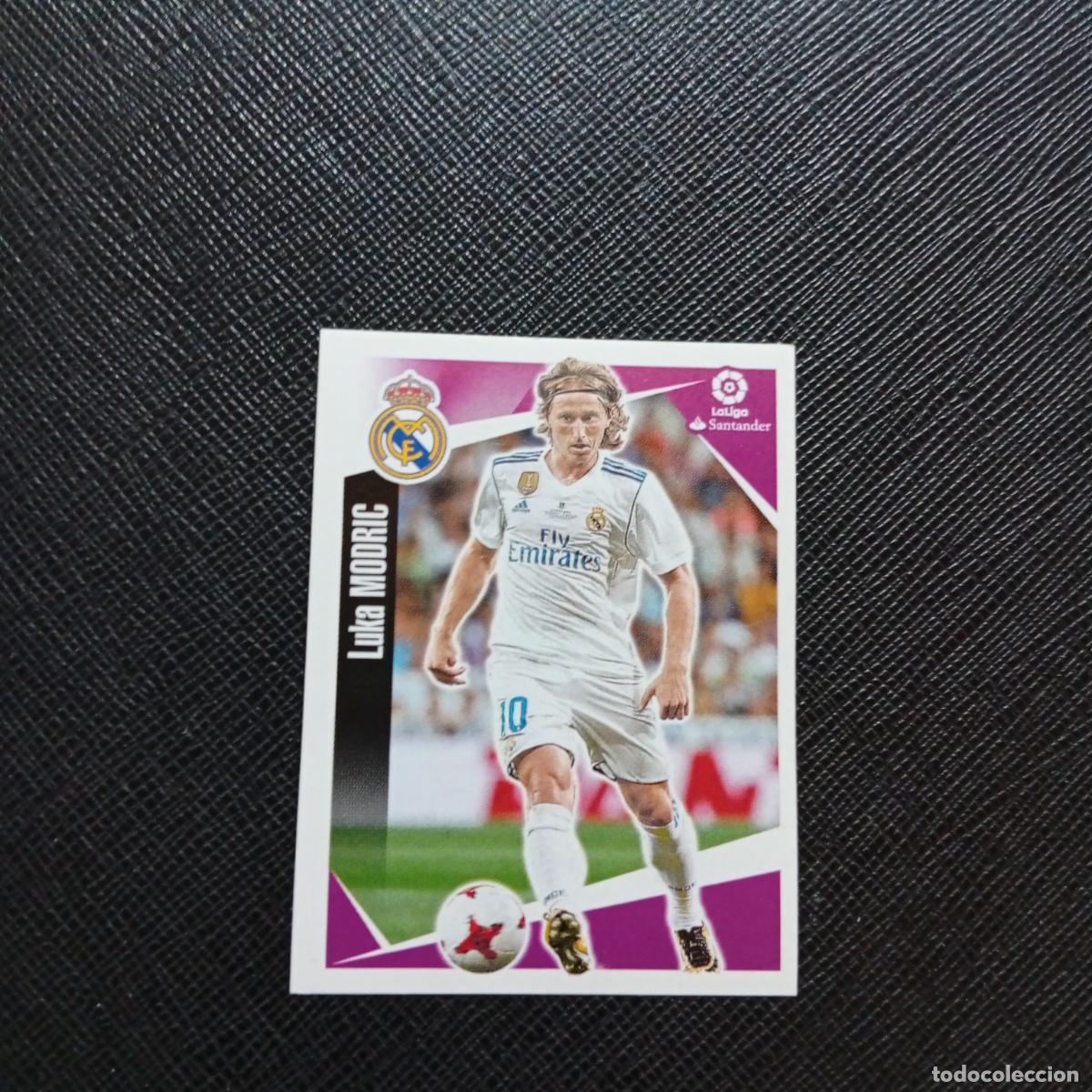Cromos de f&uacute;tbol: 106 MODRIC REAL MADRID PANINI 2017 2018 CROMO FUTBOL 17 18 - SIN PEGAR - A75 PG147