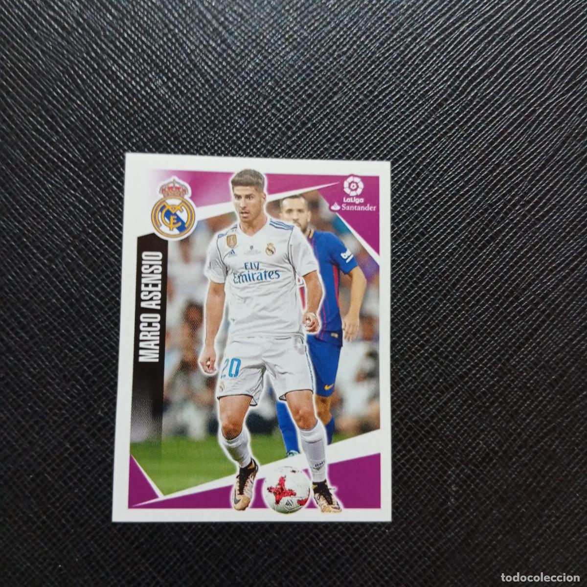 Fu&szlig;ball-Sticker: 108 MARCO ASENSIO REAL MADRID PANINI 2017 2018 CROMO FUTBOL 17 18 - SIN PEGAR - A75 PG147 B