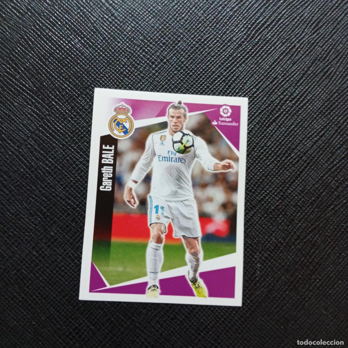 Fu&szlig;ball-Sticker: 109 BALE REAL MADRID PANINI 2017 2018 CROMO FUTBOL 17 18 - SIN PEGAR - A75 PG156