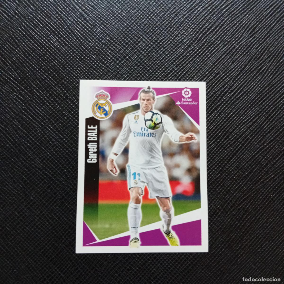 Fu&szlig;ball-Sticker: 109 BALE REAL MADRID PANINI 2017 2018 CROMO FUTBOL 17 18 - SIN PEGAR - A75 PG147