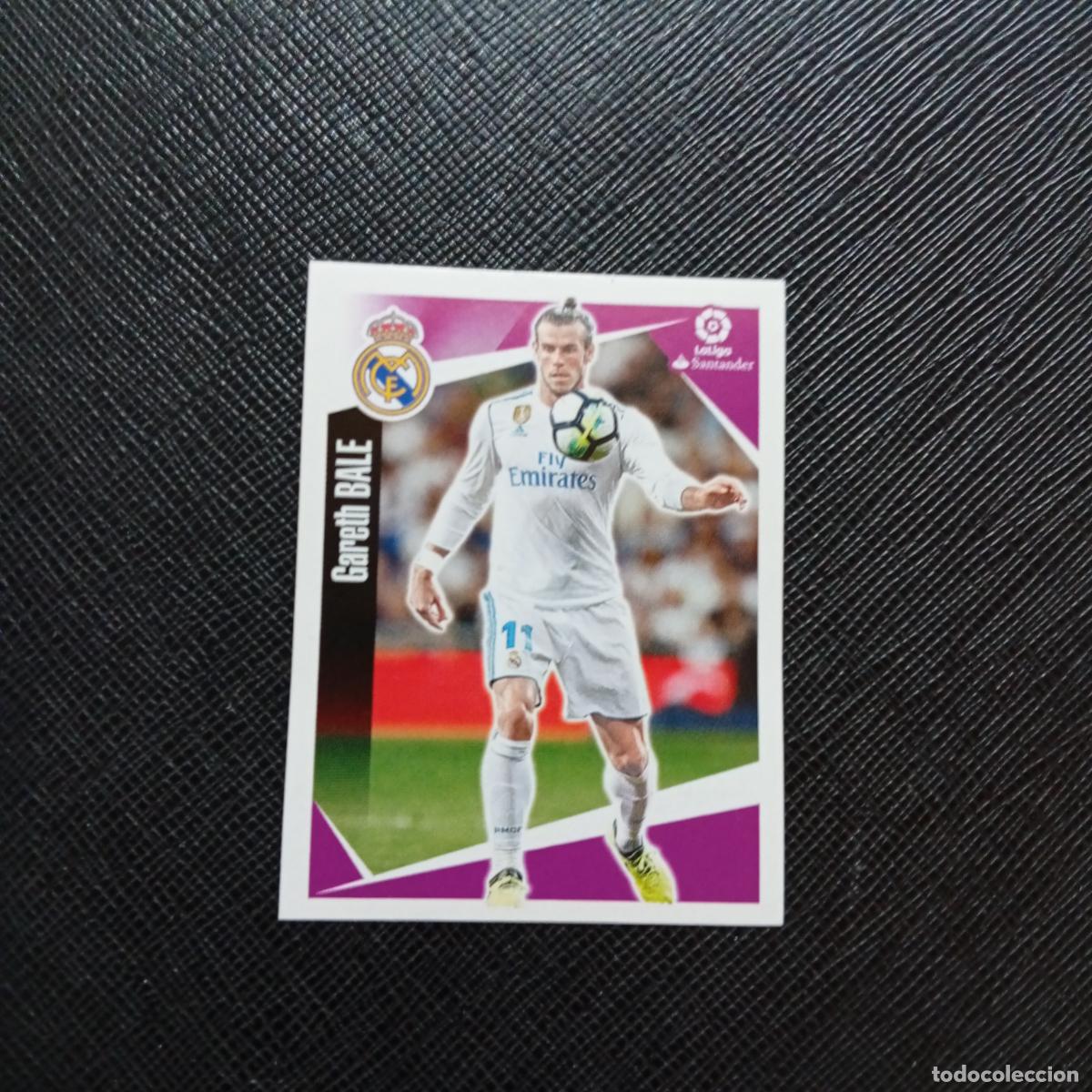 Cromos de f&uacute;tbol: 109 BALE REAL MADRID PANINI 2017 2018 CROMO FUTBOL 17 18 - SIN PEGAR - A75 PG165 B