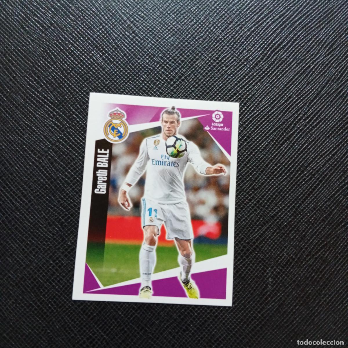 Cromos de f&uacute;tbol: 109 BALE REAL MADRID PANINI 2017 2018 CROMO FUTBOL 17 18 - SIN PEGAR - A75 PG174 B