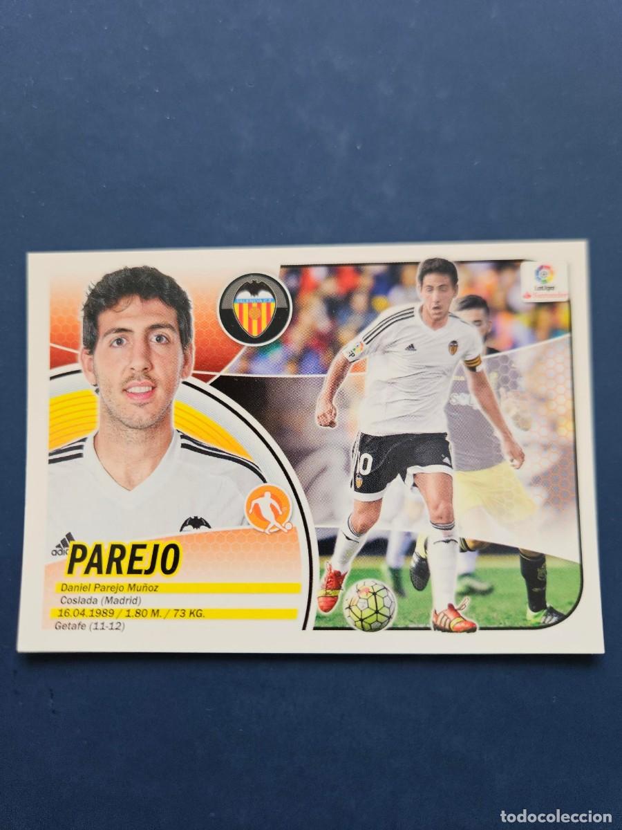 Cromos de f&uacute;tbol: N&ordm; 12 PAREJO VALENCIA LOGO NUEVO LIGA ESTE 16 17 2016 2017 SIN PEGAR NUNCA PEGADO