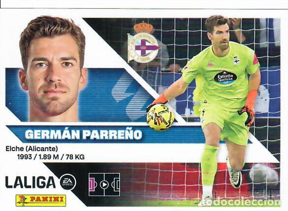 Cromos de f&uacute;tbol: CROMO PANINI LIGA ESTE 26 27 - N&ordm; 4 - GERM&Aacute;N PARRE&Ntilde;O - DEPORTIVO LA CORU&Ntilde;A
