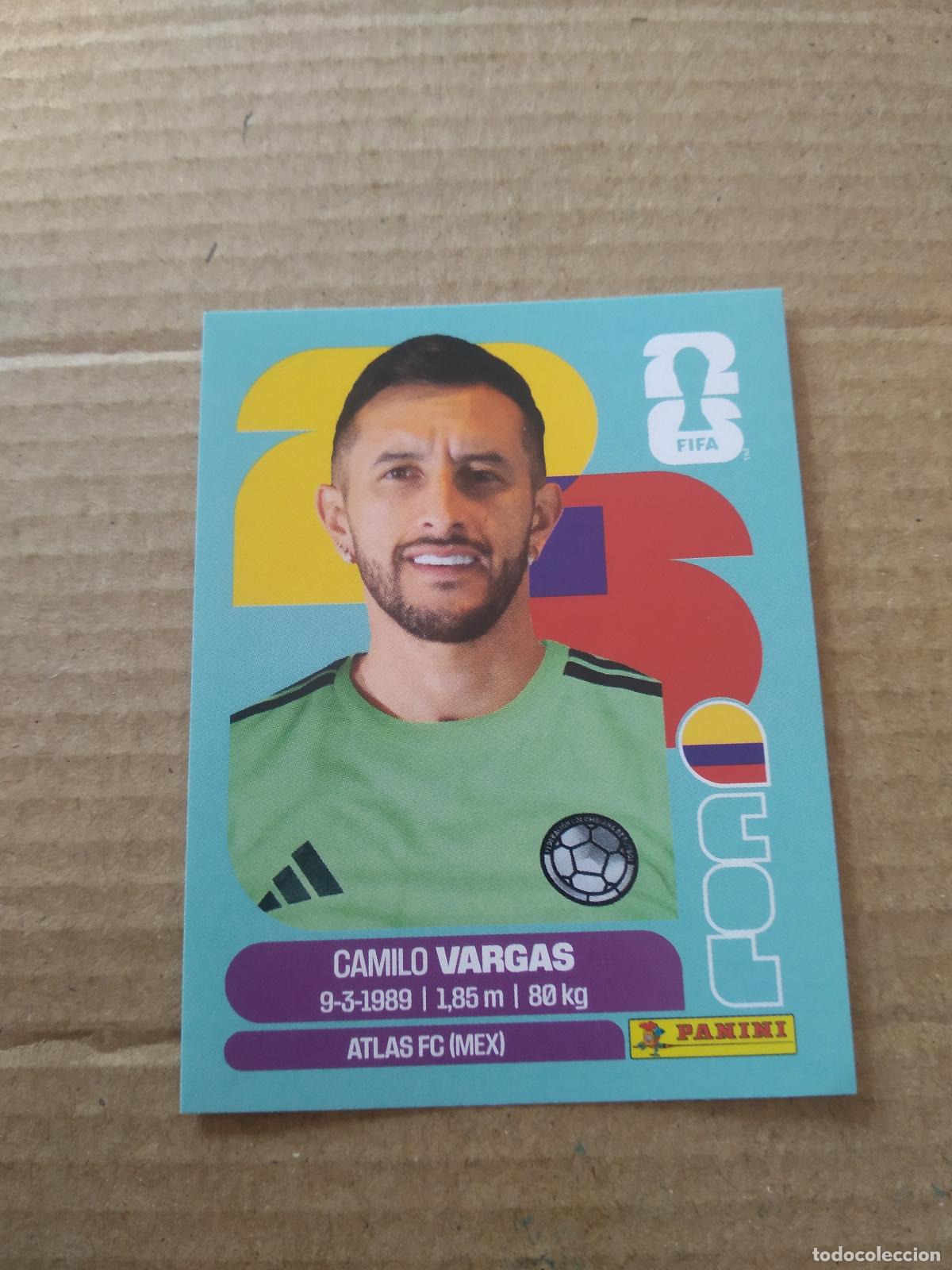 Cromos de f&uacute;tbol: COL 2 CAMILO VARGAS COLOMBIA CROMO FUTBOL PANINI MUNDIAL 2026 WORLD CUP COPA DEL MUNDO