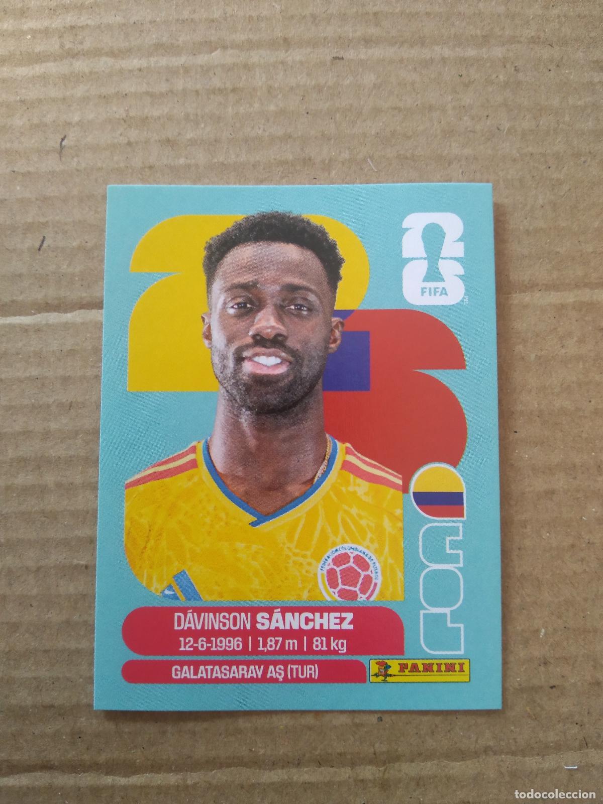 Cromos de f&uacute;tbol: COL 4 DAVINSON SANCHEZ COLOMBIA CROMO FUTBOL PANINI MUNDIAL 2026 WORLD CUP COPA DEL MUNDO