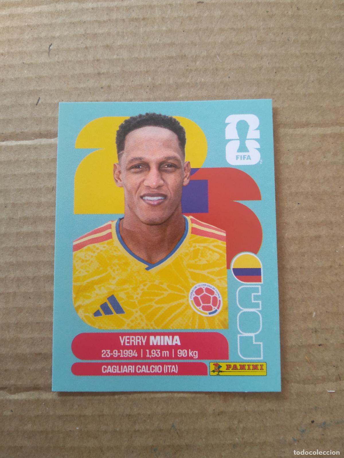 Cromos de f&uacute;tbol: COL 5 YERRY MINA COLOMBIA CROMO FUTBOL PANINI MUNDIAL 2026 WORLD CUP COPA DEL MUNDO