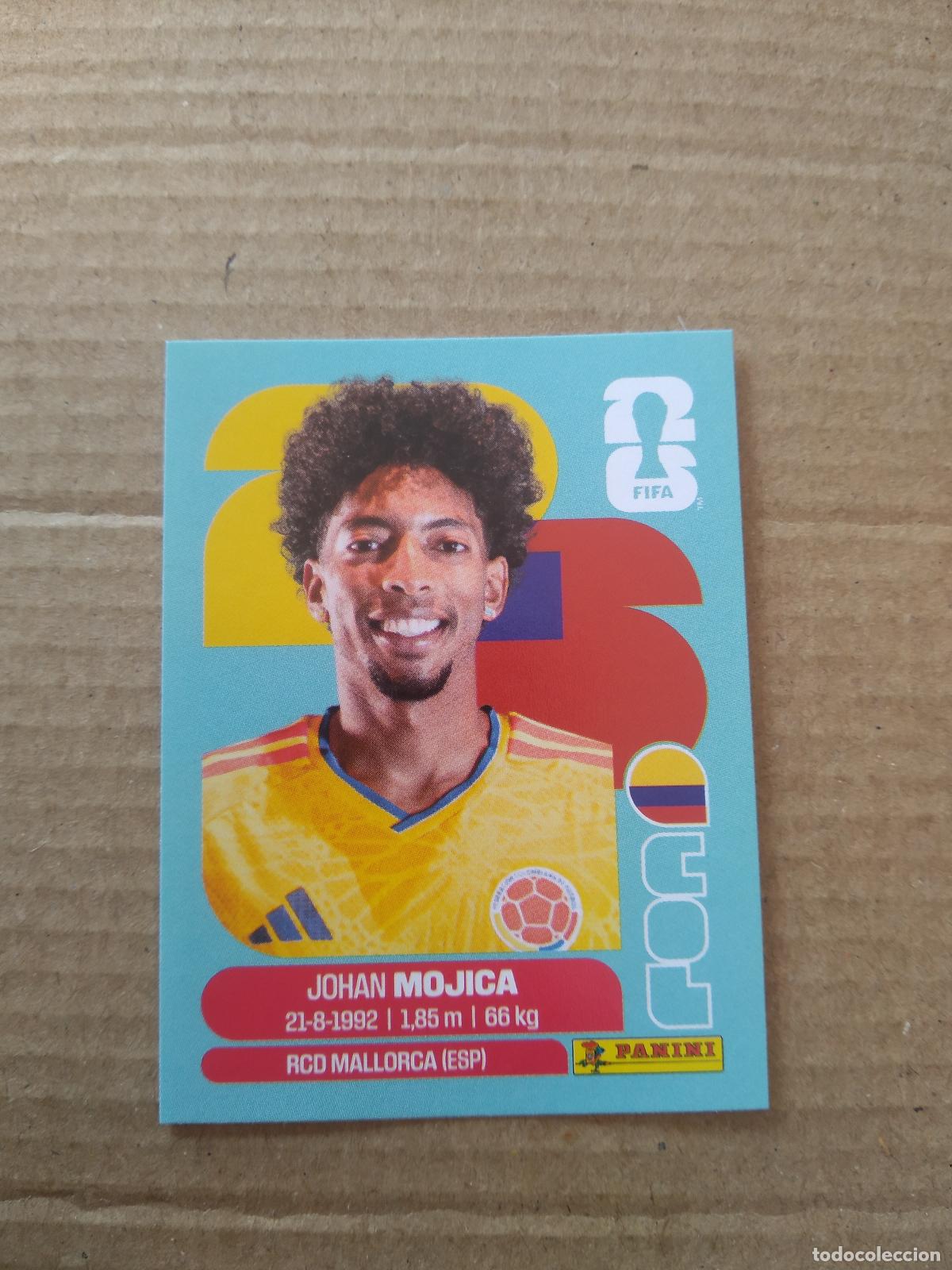 Cromos de f&uacute;tbol: COL 7 JOHAN MOJICA COLOMBIA CROMO FUTBOL PANINI MUNDIAL 2026 WORLD CUP COPA DEL MUNDO