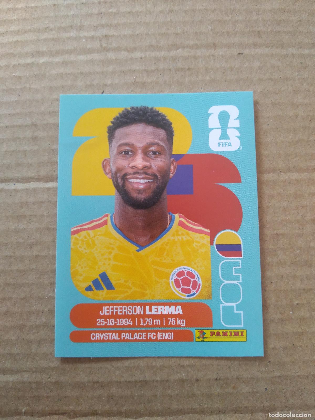 Cromos de f&uacute;tbol: COL 10 JEFFERSON LERMA COLOMBIA CROMO FUTBOL PANINI MUNDIAL 2026 WORLD CUP COPA DEL MUNDO