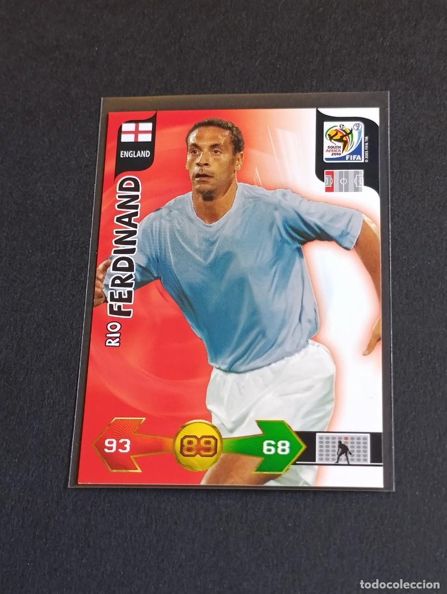 Cromos de f&uacute;tbol: FERDINAND ENGLAND INGLATERRA - ADRENALYN XL MUNDIAL SUD&Aacute;FRICA 2010 - PANINI FIFA WC 2010 WORLD CUP