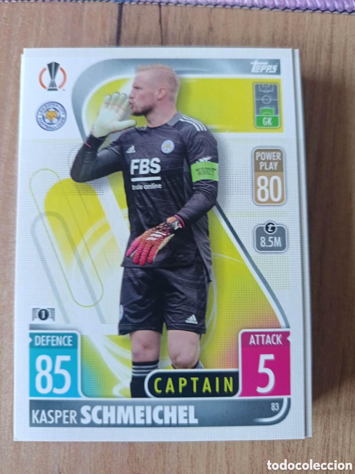 Figurine di Calcio: 83 Schmeichel CHAMPIONS LEAGUE MATCH ATTAX TOPPS 2021-2022 21-22