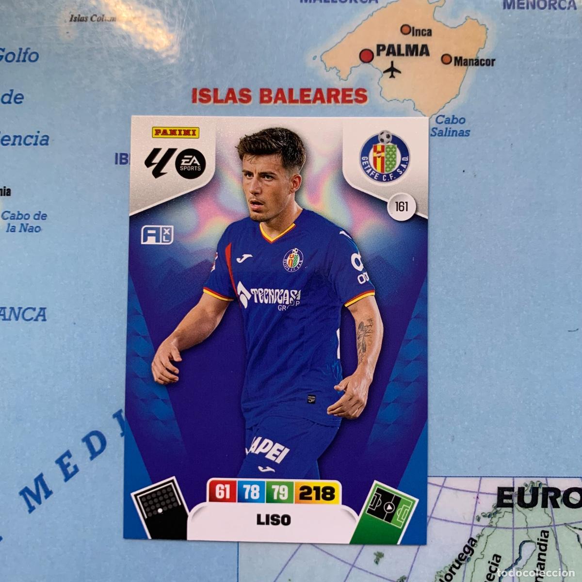 Cartes &agrave; collectionner de Football: Liso n&uacute;mero 161 del Getafe cromo adrenalyn XL 25-26 2025-2026