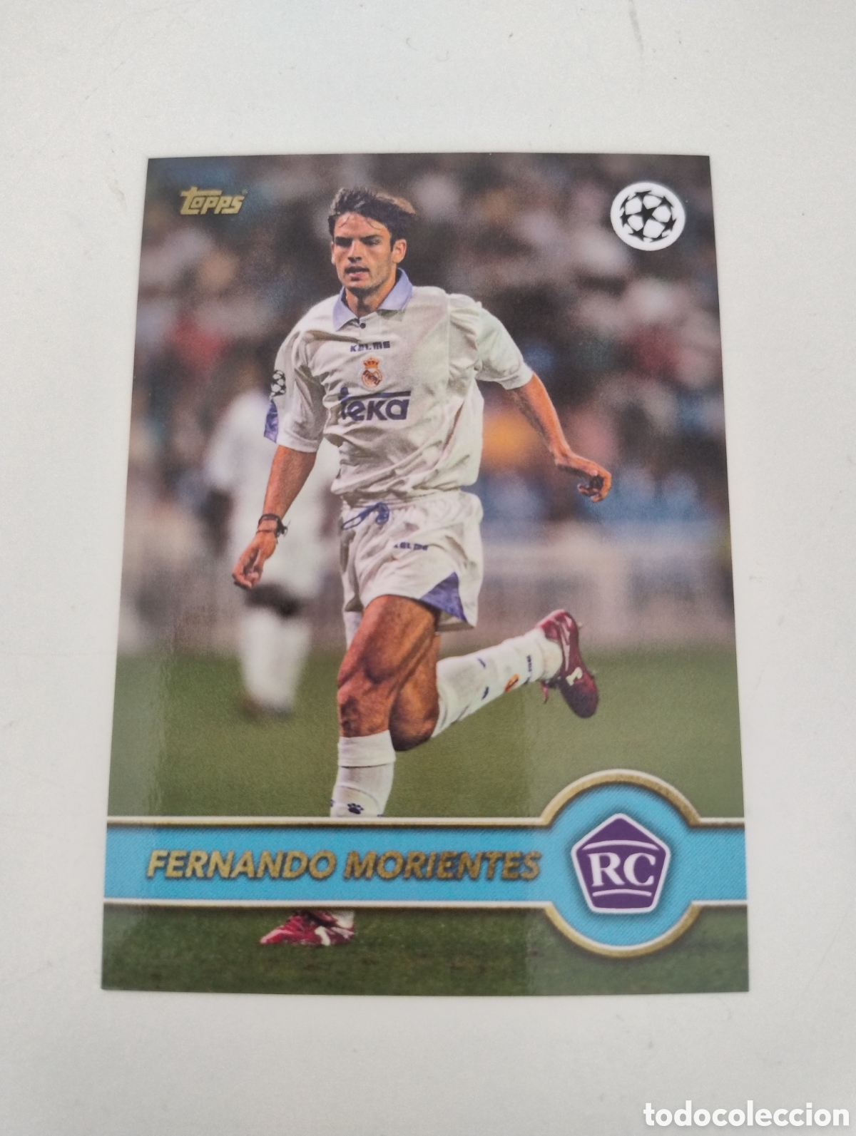 Cromos de f&uacute;tbol: Morientes - Real Madrid - Topps Lost Rookie