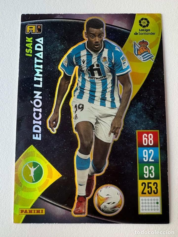 Cromos de Futebol: Isak Real Sociedad Edici&oacute;n Limitada Adrenalyn 2021-22