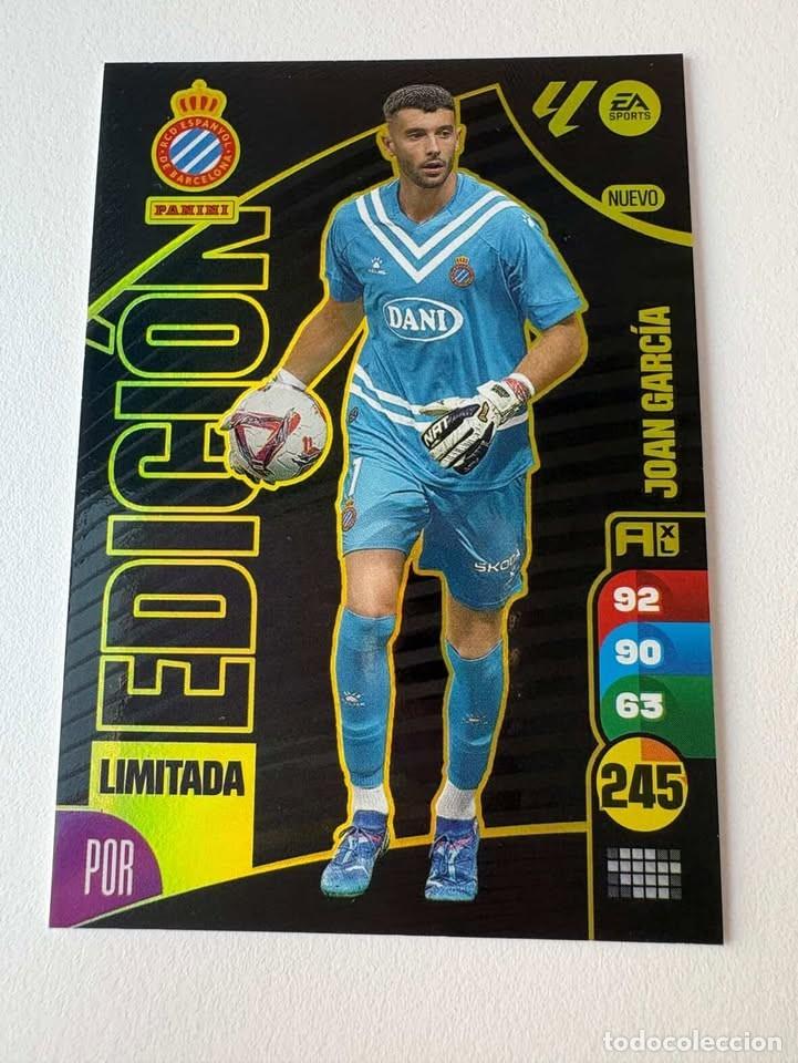 Cartes &agrave; collectionner de Football: Joan Garc&iacute;a Espanyol Edici&oacute;n Limitada Adrenalyn 2024-25