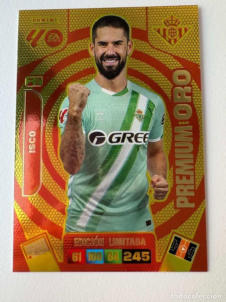 Cartes &agrave; collectionner de Football: Isco Betis Premium Oro Edici&oacute;n Limitada Adrenalyn 2025-26