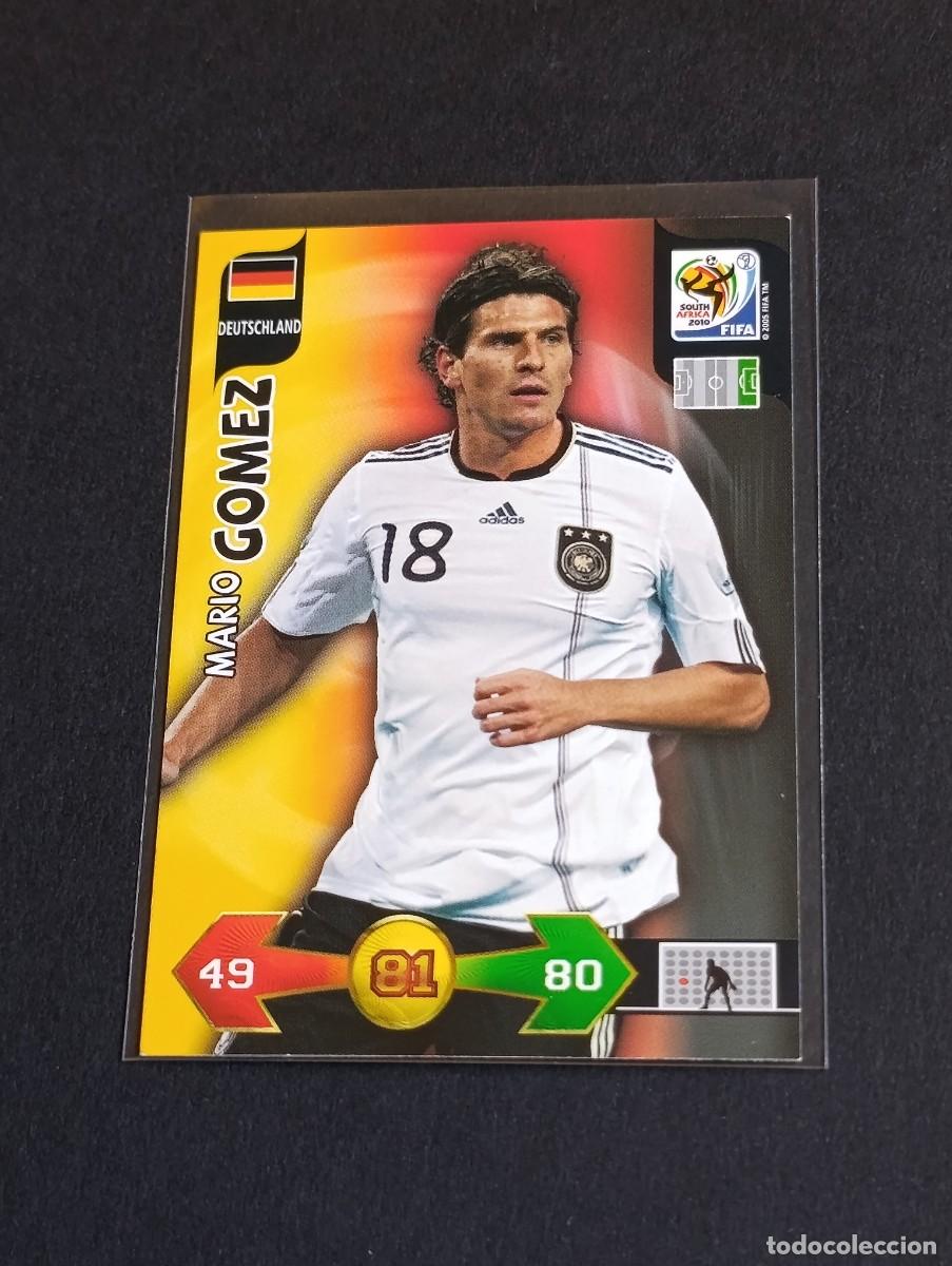 Cromos de f&uacute;tbol: MARIO GOMEZ ALEMANIA DEUTSCHLAND - ADRENALYN XL MUNDIAL SUD&Aacute;FRICA 2010 PANINI FIFA WC 2010 WORLD CUP