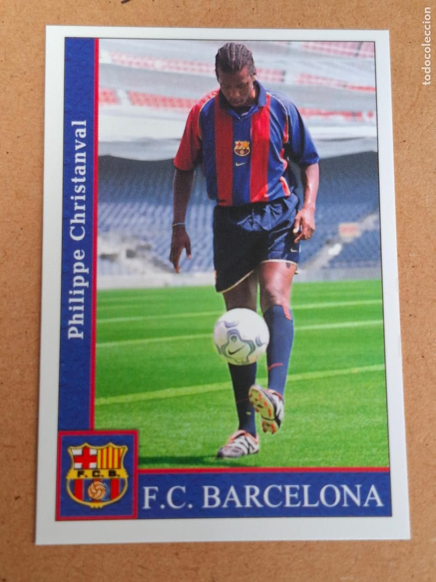 Cromos de f&uacute;tbol: MUNDICROMO 2001 2002 01 02 - 79 CHRISTANVAL - FC. BARCELONA