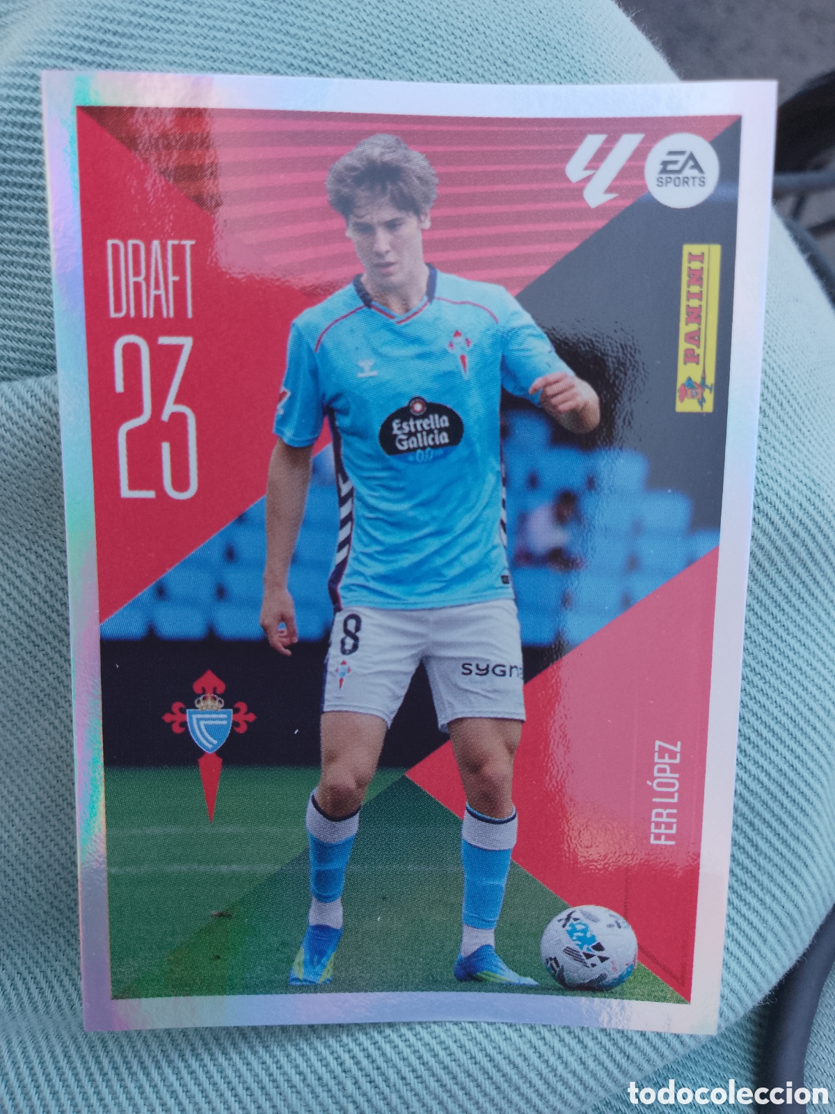 Cromos de Futebol: FER LOPEZ RC CELTA VIGO . DRAFT 23 N 7 . LALIGA LA LIGA 26-27 2026-2027 PANINI ESTE