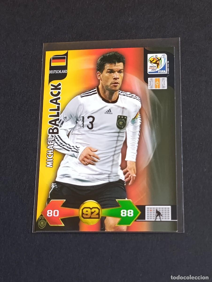 Cromos de f&uacute;tbol: BALLACK ALEMANIA DEUTSCHLAND - ADRENALYN XL MUNDIAL SUD&Aacute;FRICA 2010 PANINI FIFA WC 2010 WORLD CUP