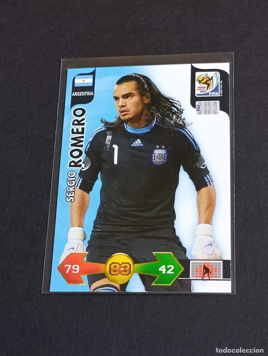 Cromos de f&uacute;tbol: SERGIO ROMERO ARGENTINA - ADRENALYN XL MUNDIAL SUD&Aacute;FRICA 2010 PANINI FIFA WC 2010 WORLD CUP