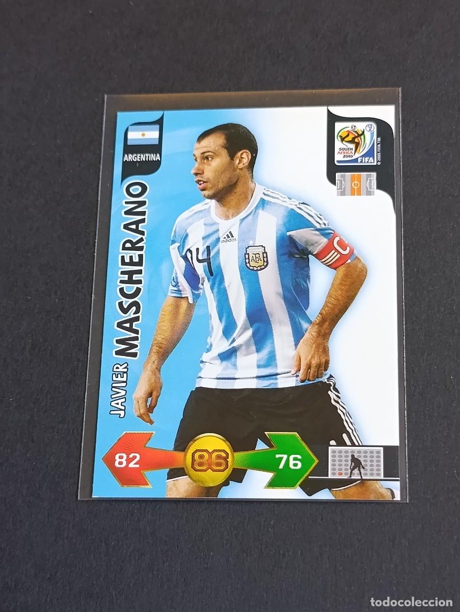 Cromos de f&uacute;tbol: MASCHERANO ARGENTINA - ADRENALYN XL MUNDIAL SUD&Aacute;FRICA 2010 PANINI FIFA WC 2010 WORLD CUP