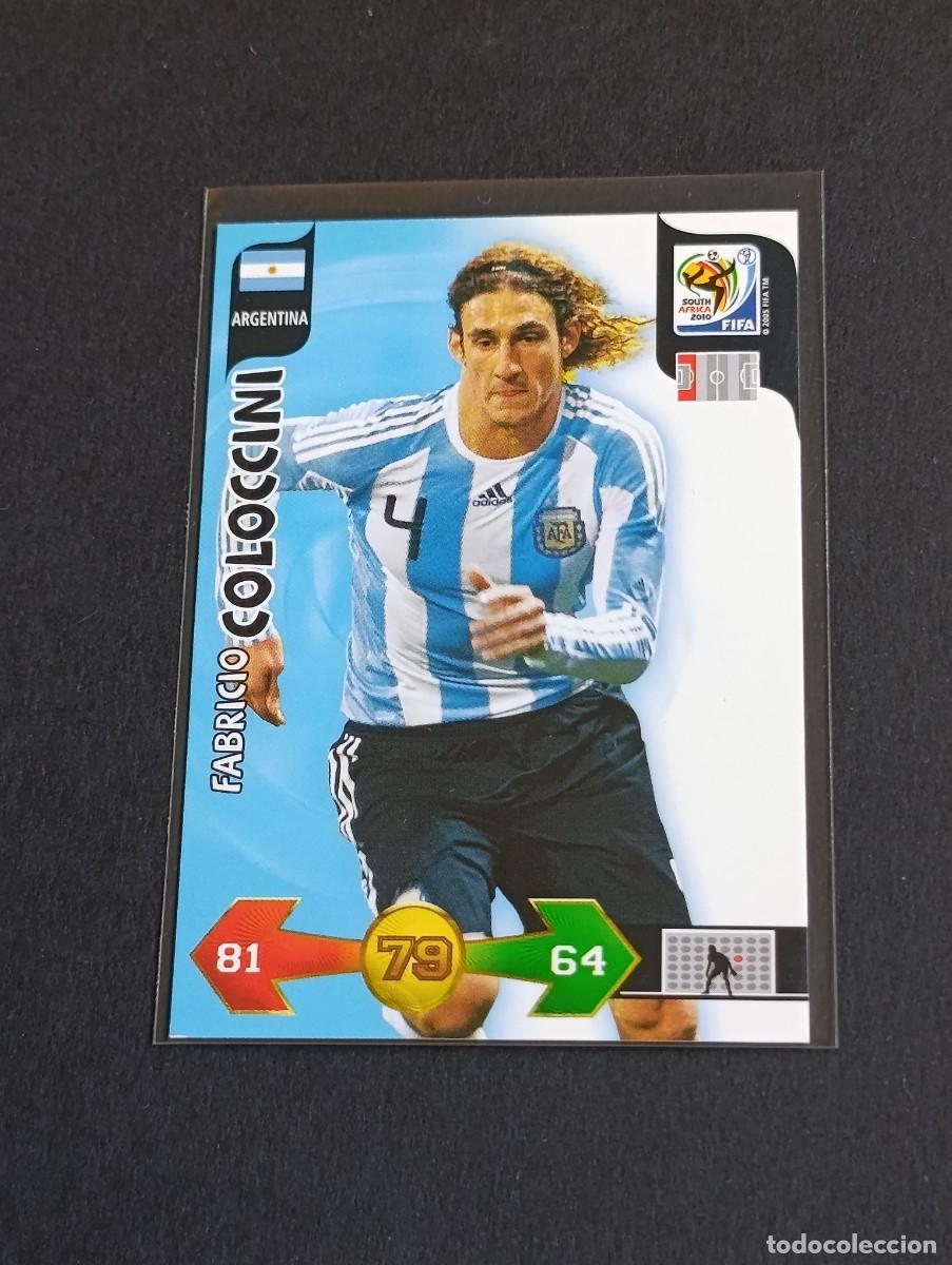 Cromos de f&uacute;tbol: COLOCCINI ARGENTINA - ADRENALYN XL MUNDIAL SUD&Aacute;FRICA 2010 PANINI FIFA WC 2010 WORLD CUP