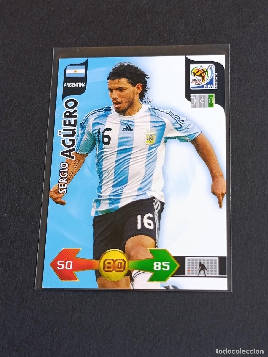 Cromos de Futebol: AGUERO ARGENTINA - ADRENALYN XL MUNDIAL SUD&Aacute;FRICA 2010 PANINI FIFA WC 2010 WORLD CUP