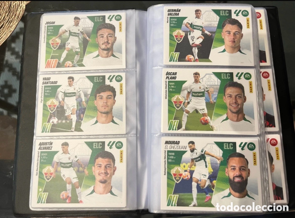 Cromos de Futebol: ELCHE CF LOTE EQUIPO LIGA ESTE EDICIONES ESTE 2025 2026 25 26 PANINI