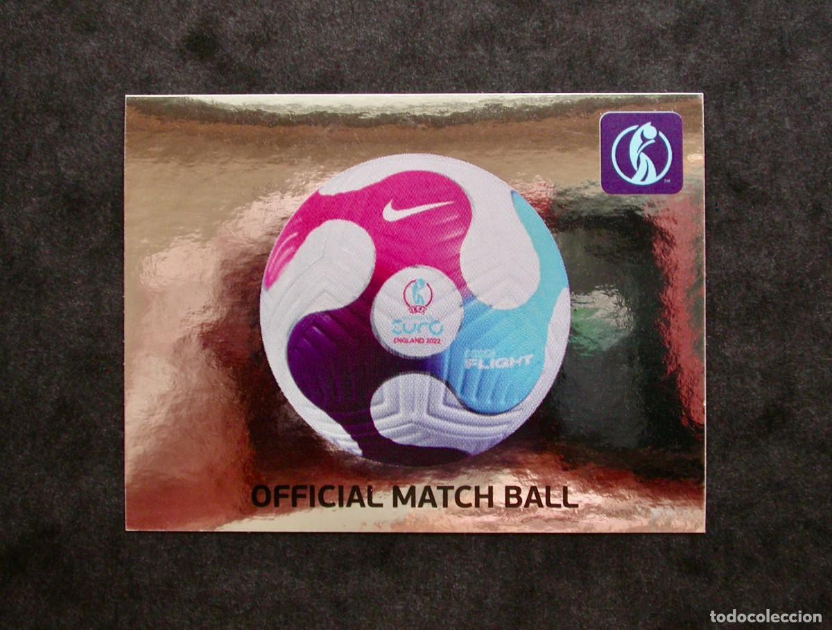 Cromos de Futebol: 5 BAL&Oacute;N OFICIAL / UEFA EURO WOMEN'S 2022 / ENGLAND / PANINI
