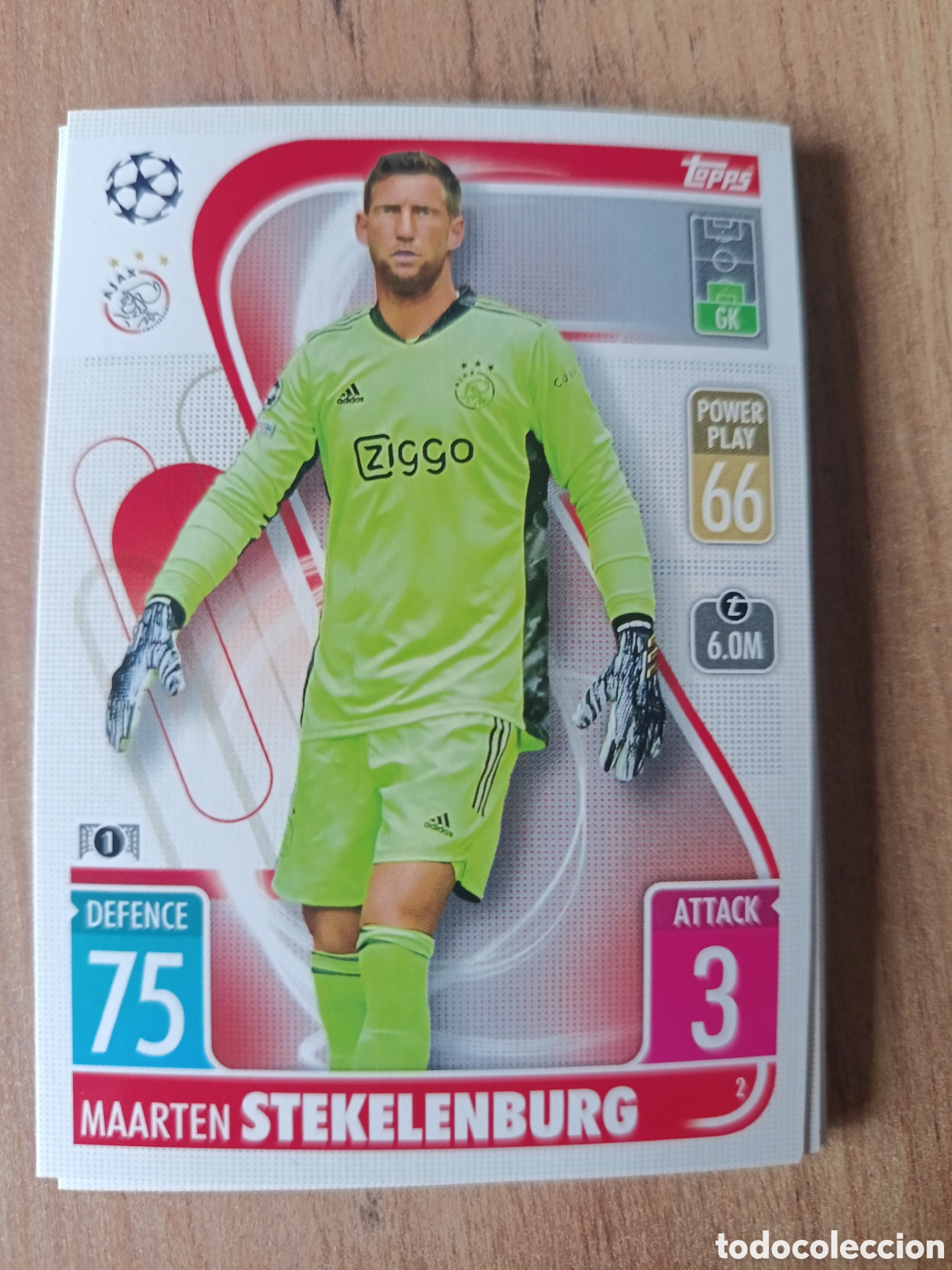 Cromos de Futebol: 2 Stekelenburg CHAMPIONS LEAGUE MATCH ATTAX TOPPS 2021-2022 21-22