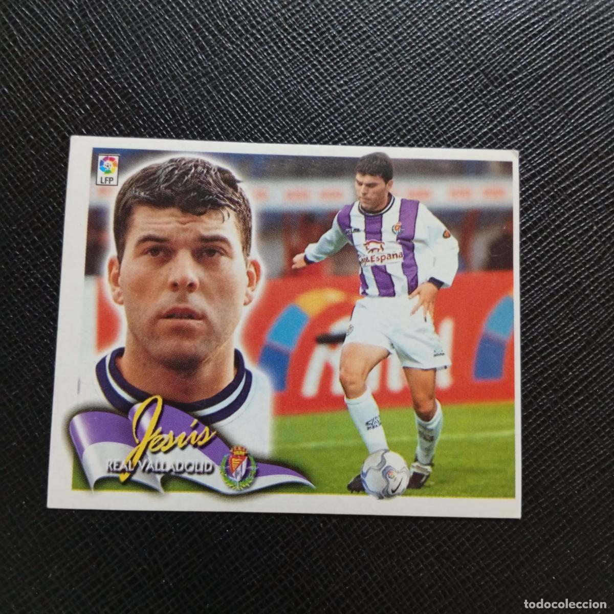 Football Stickers: JESUS VALLADOLID ESTE 2000 2001 CROMO FUTBOL 00 01 - SIN PEGAR - A75 PG156