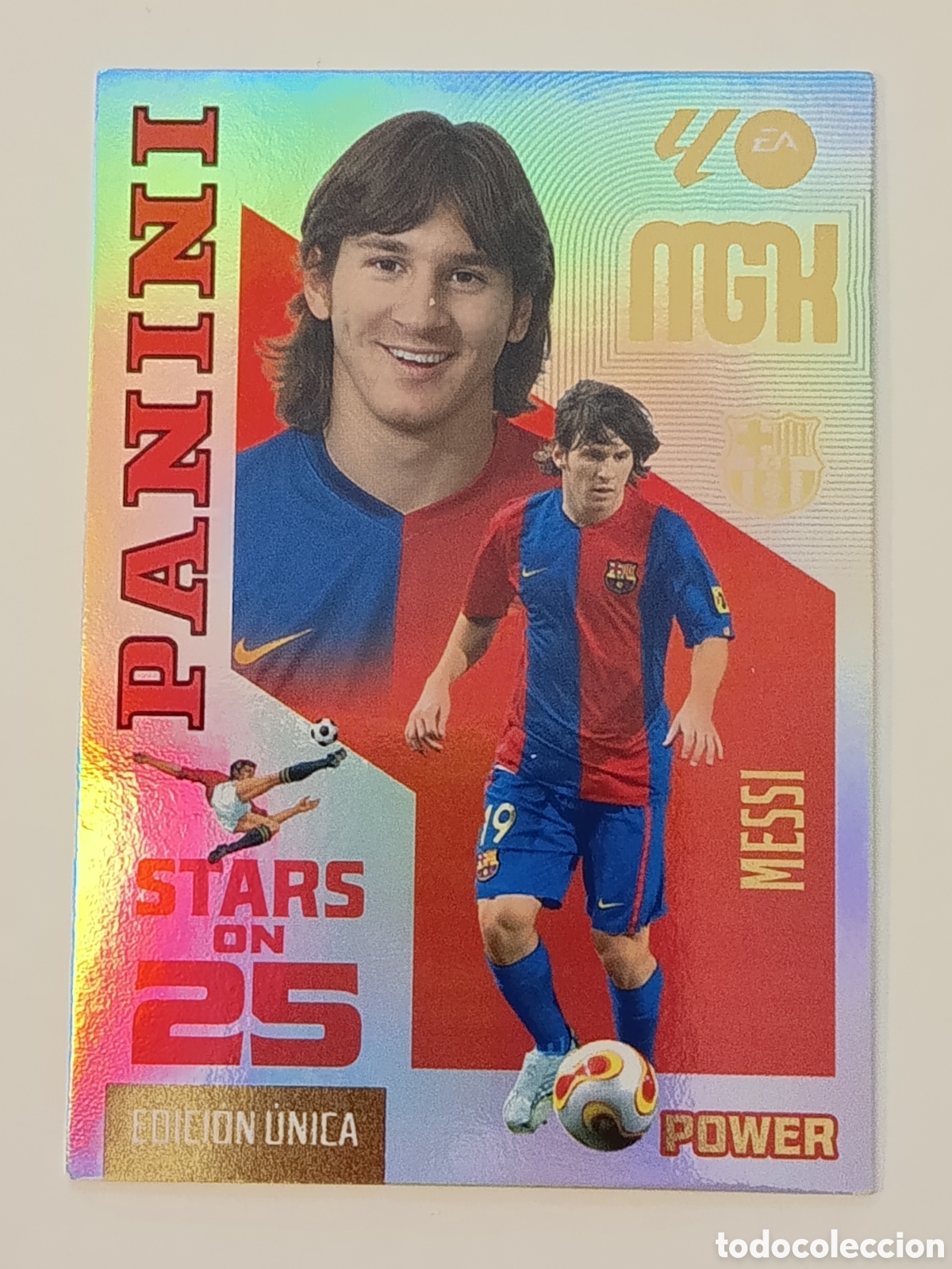 Cromos de f&uacute;tbol: Megacracks Messi Stars on 25 power 2026-2027