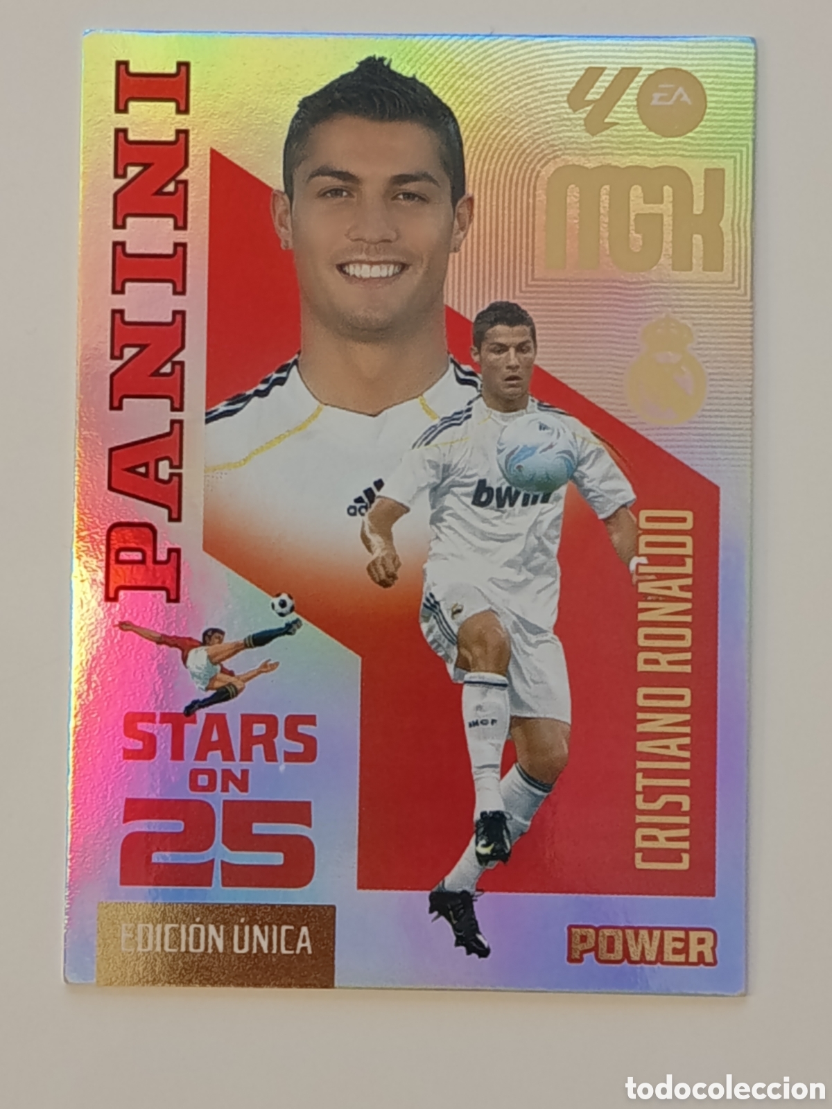 Cromos de f&uacute;tbol: Megacracks Cristiano Ronaldo Stars on 25 2026-2027