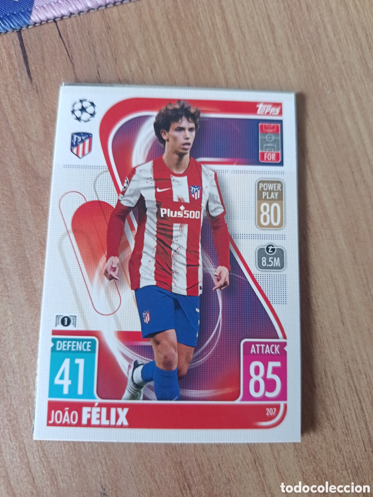 Cromos de f&uacute;tbol: 207 Felix CHAMPIONS LEAGUE MATCH ATTAX TOPPS 2021-2022 21-22
